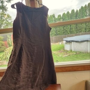 Talbots Irish Linen Sleeveless Dress